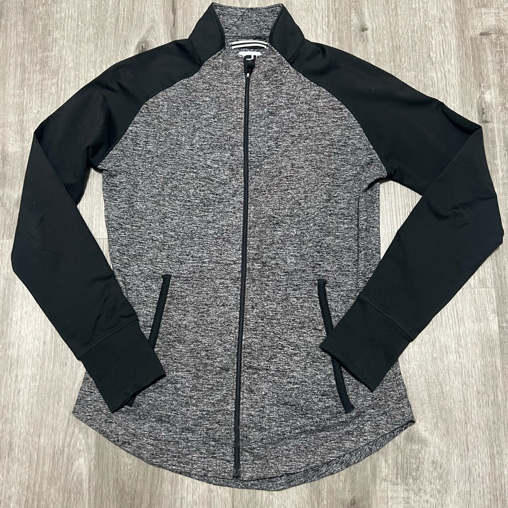 FootJoy Full-Zip Gray and Black Jacket, Women’s size S